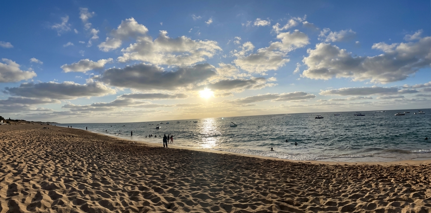 Plage Ouad Merzeg - spot de surf Dar Bouazza