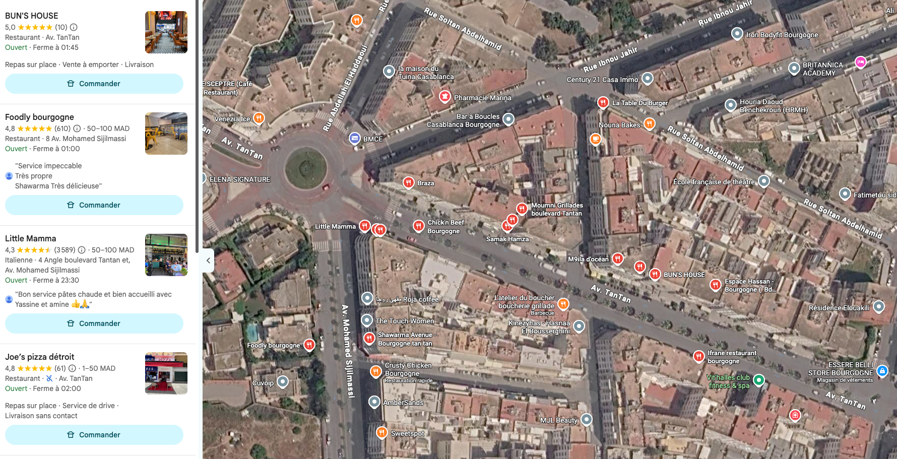 Boulevard Tantan - Street food Casablanca