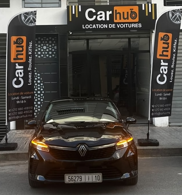 Location voiture Casablanca : Renault Clio 5 chez Carhub