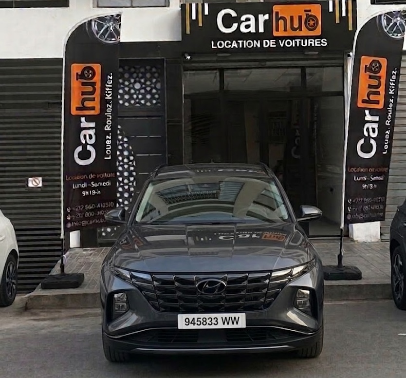 Location voiture Casablanca : Hyundai Tucson 2025 chez Carhub