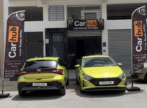 Location voiture Casablanca : Hyundai i20 chez Carhub